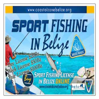 Buy a Belize sport fishing license online